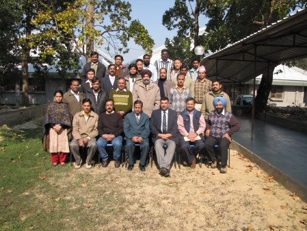 The Wetland Conservation batch with the insturctors! Final day after receiving certificates.